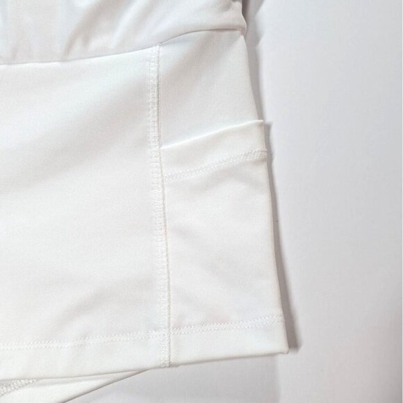 K Swiss Tennis & Pickleball Set Pleated Crew Top & Flounce Skirt Ombre Coastal S - Picture 14 of 15